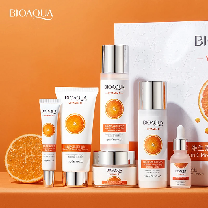 KIT CAJA DE LUJO VITAMINA C BIOAQUA! 💎 ¡ENVÍO GRATIS HOY!