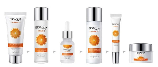 KIT CAJA DE LUJO VITAMINA C BIOAQUA! 💎 ¡ENVÍO GRATIS HOY!