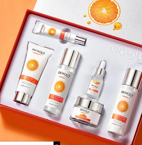 KIT CAJA DE LUJO VITAMINA C BIOAQUA! 💎 ¡ENVÍO GRATIS HOY!